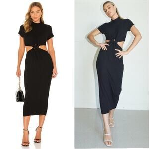 NWOT LNA Neo Sweater Dress In Black (small flaw)